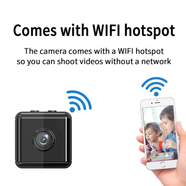 X6 HD Wireless IP Camera - Your Ultimate Home Monitoring Solution to Monitor Wireless IP Camera HD Night Vision Remote WiFi Camera - Image 3