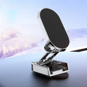 Ultimate Magnetic Phone Holder for Your Car - Foldable & Strong Mount for All Smartphones