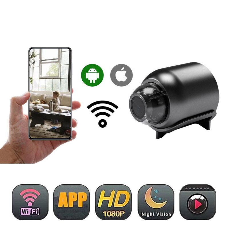 X5 Wireless Surveillance Camera - Your Ultimate Smart Monitoring Solution X5 Camera x5 Video Camera WiFi Camera x5 Wireless Surveillance Camera