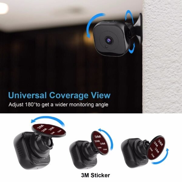 Ultra HD 1080P Mini WiFi Camera with Night Vision - Your Ultimate Surveillance Solution : HD 1080P wifi mini camera Infrared Night Version Micro Camera DVR Remote Control Motion Sensor Cam Video recorder Secret Cam - Image 5