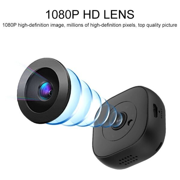 Ultra HD 1080P Mini WiFi Camera with Night Vision - Your Ultimate Surveillance Solution : HD 1080P wifi mini camera Infrared Night Version Micro Camera DVR Remote Control Motion Sensor Cam Video recorder Secret Cam - Image 2