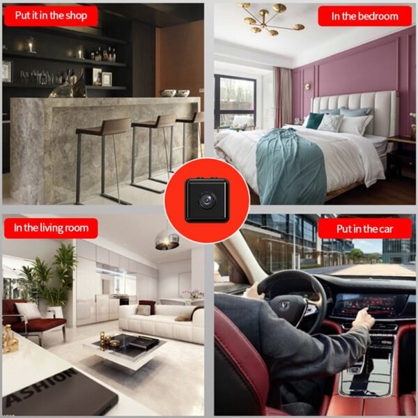 X6 HD Wireless IP Camera - Your Ultimate Home Monitoring Solution to Monitor Wireless IP Camera HD Night Vision Remote WiFi Camera - Image 5
