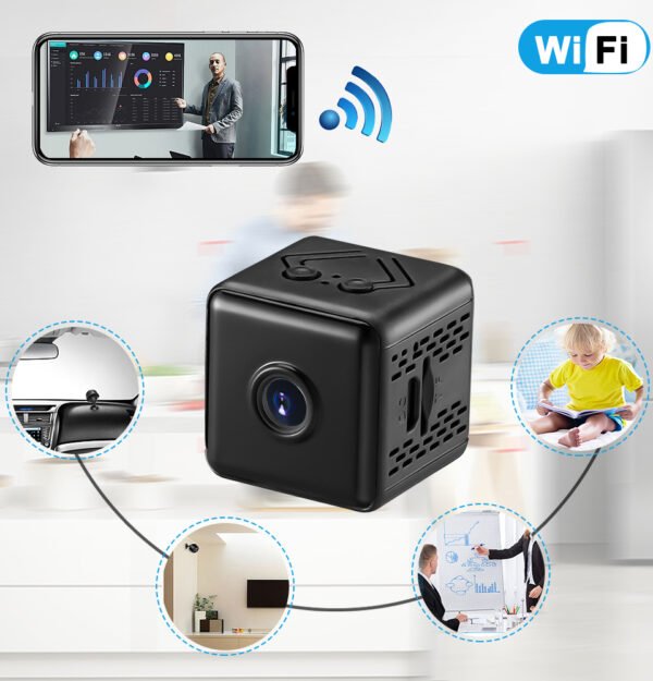 X6 HD Wireless IP Camera - Your Ultimate Home Monitoring Solution to Monitor Wireless IP Camera HD Night Vision Remote WiFi Camera - Image 2