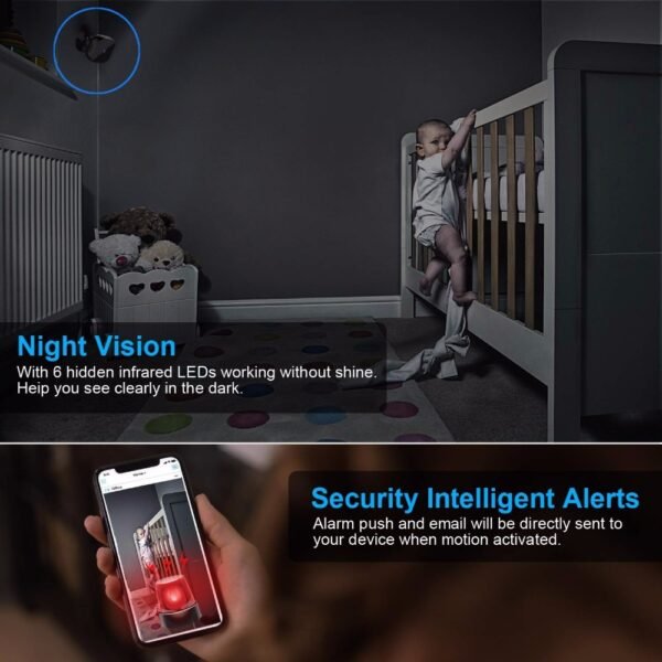 Ultra HD 1080P Mini WiFi Camera with Night Vision - Your Ultimate Surveillance Solution : HD 1080P wifi mini camera Infrared Night Version Micro Camera DVR Remote Control Motion Sensor Cam Video recorder Secret Cam - Image 3