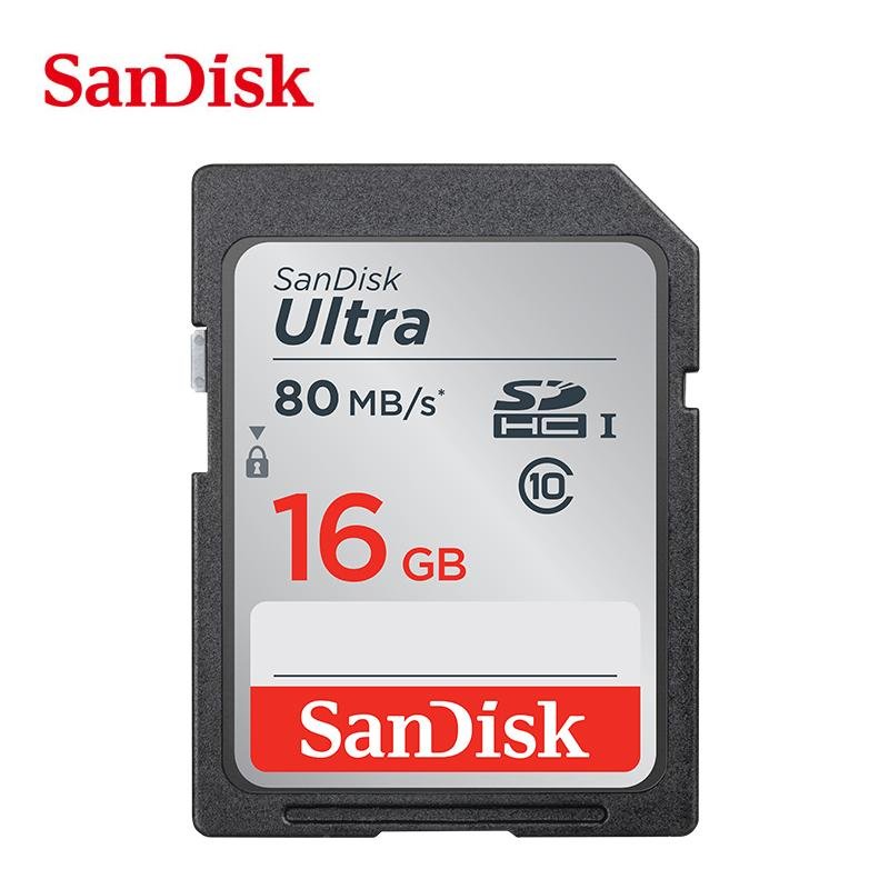 Sandisk Ultra Class 10 SD Card - High-Speed Memory for Your Dash Camera