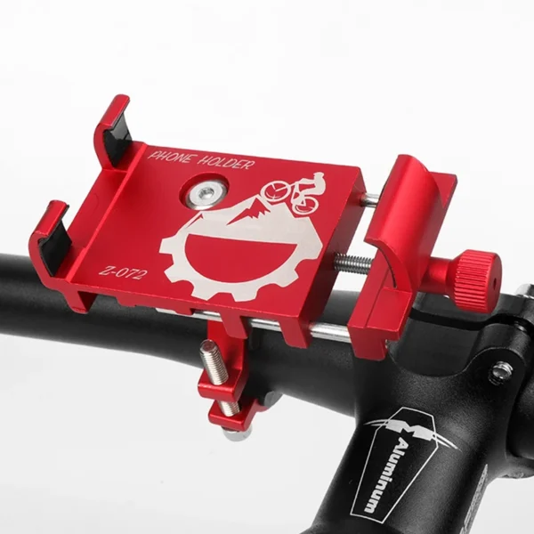 Universal Bicycle Phone Holder – Your Ultimate Riding Companion! Bicycle Phone Holder Universal Bike Motorcycle Handlebar Clip Stand Mount Cell Phone Holder Bracket for iPhone 11 Pro Max - Image 4