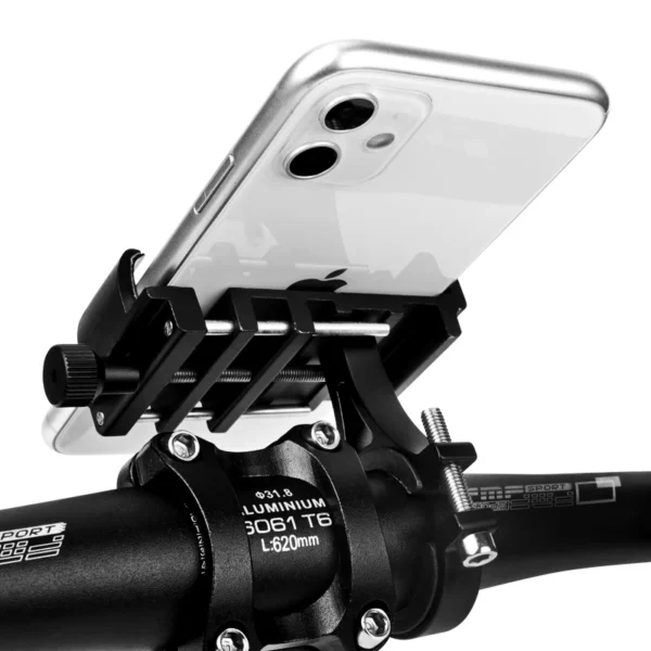 Universal Bicycle Phone Holder – Your Ultimate Riding Companion! Bicycle Phone Holder Universal Bike Motorcycle Handlebar Clip Stand Mount Cell Phone Holder Bracket for iPhone 11 Pro Max - Image 5